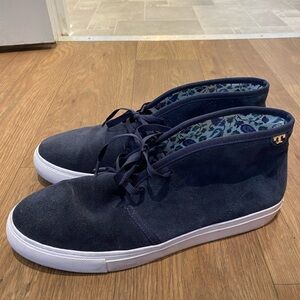 Tory Burch Suede Sneakers